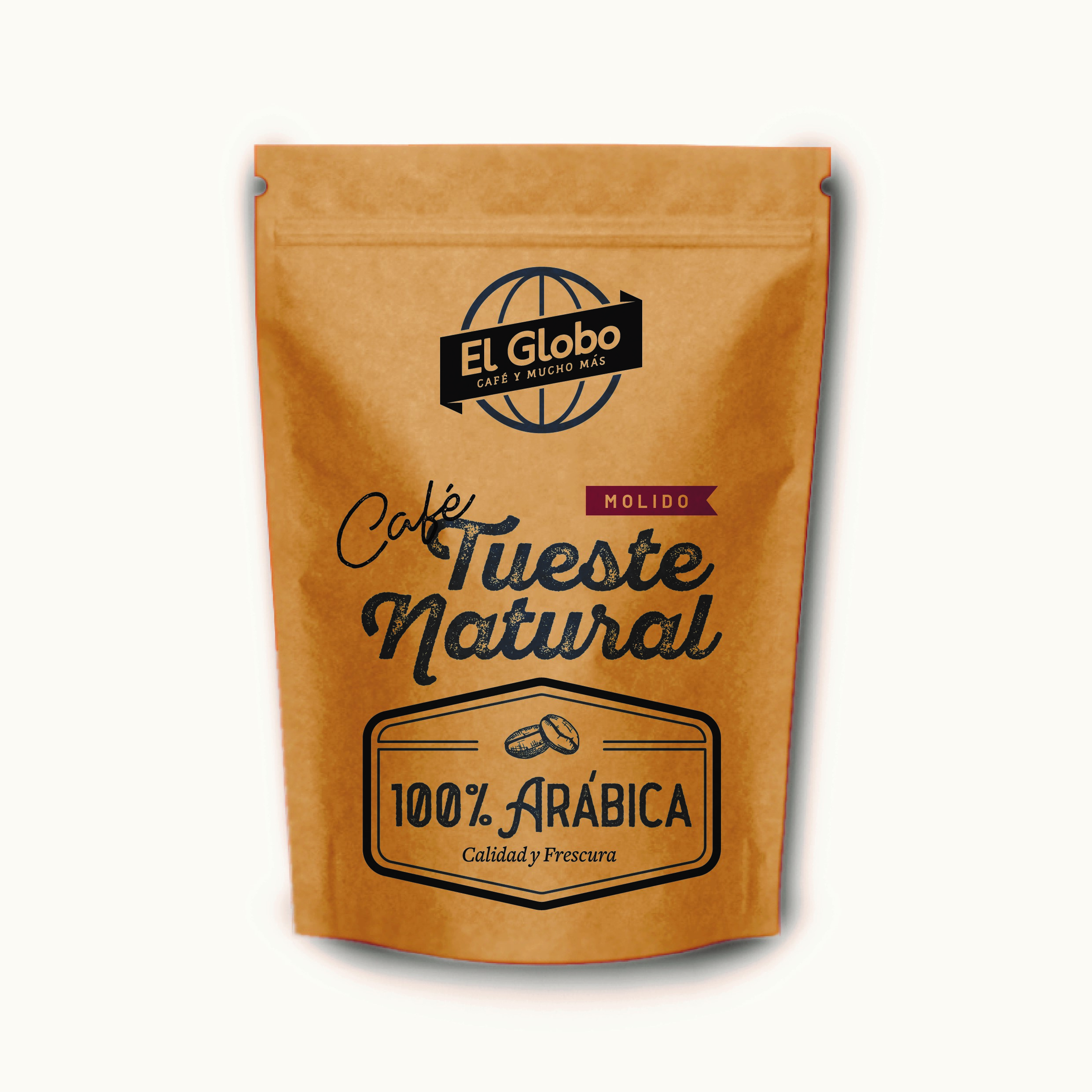 Café tueste natural 100% arábica molido - Tienda Gourmet Bodegas Yuntero