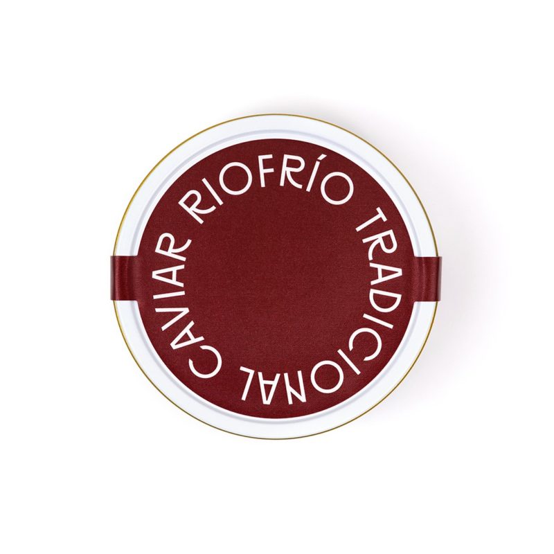 Caviar Tradicional Osetra Riofrío 50 gr
