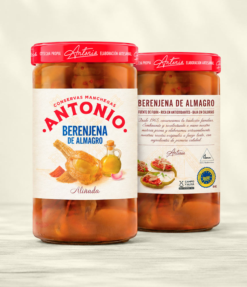 Berenjena de Almagro Aliñada Selección Artesana