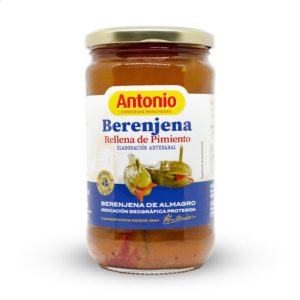 BERENJENA RELLENA DE PIMIENTO pequeña