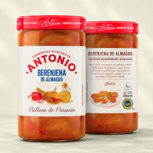 Berenjena de Almagro rellena de pimiento 900gr