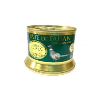 PATÉ DE FAISÁN trufado con setas