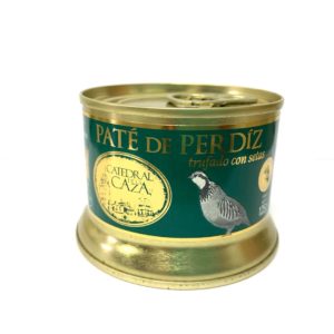 PATÉ DE PERDIZ trufado con setas