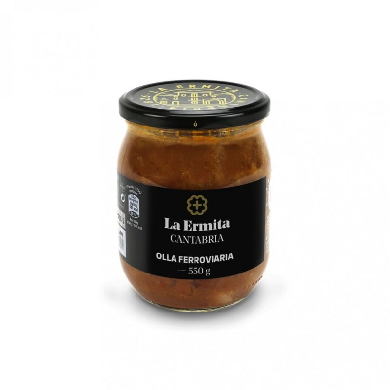 Olla  Ferroviaria de Alubias Rojas 550g