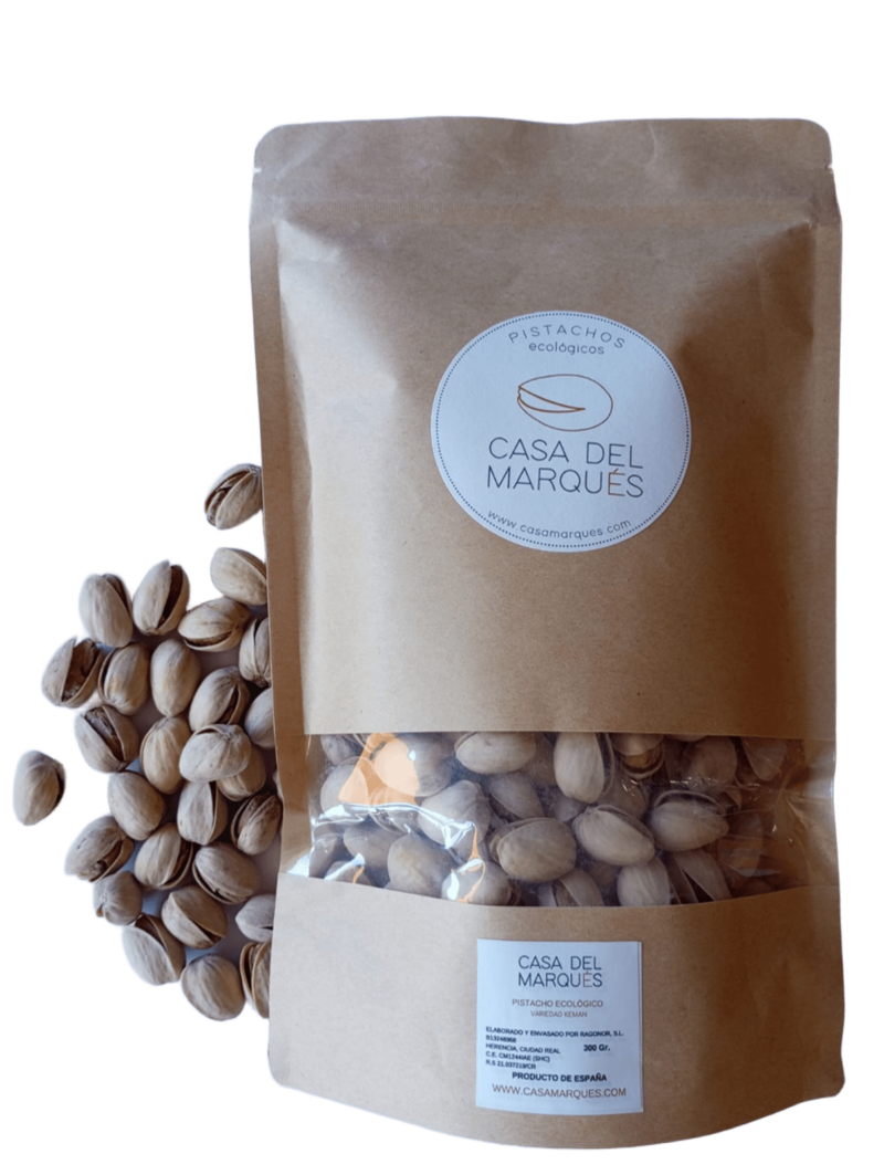 Pistacho Ecológico tostado bolsa 300gr Casa del Marqués
