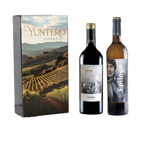 Estuche Yuntero Reserva 73Vendimias y Epílogo Blanco